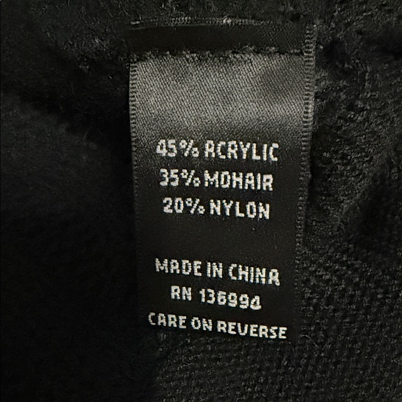 Sioni Black Knit Cardigan - Picture 8 of 9